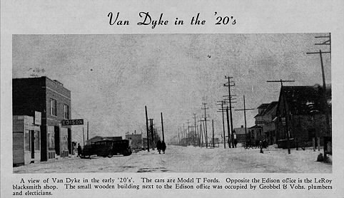 Looking south down Van Dyke from about Ritter Ave.